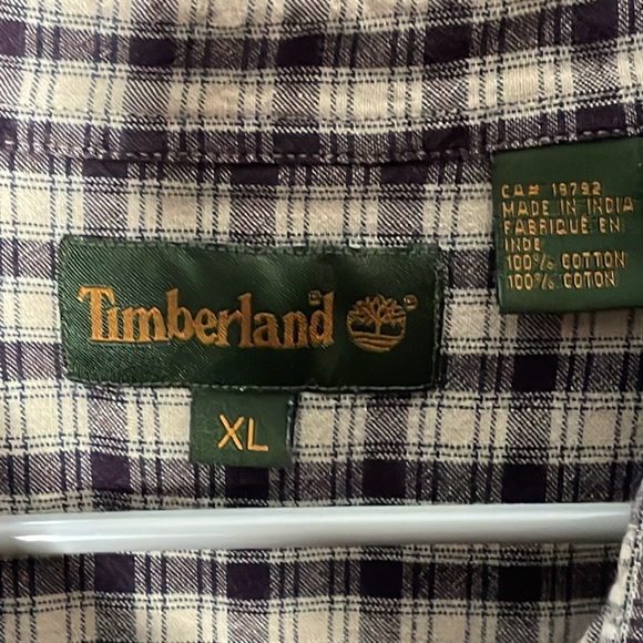 Timberland Men’s XL Button Down Tan - Picture 4 of 5